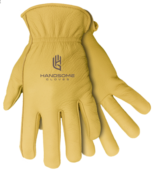 Winter Lined Deerskin Driver Gloves